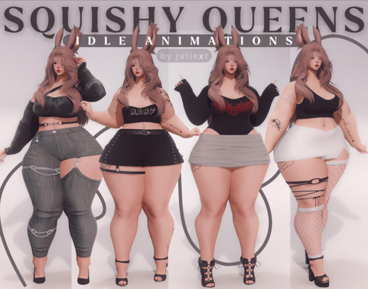 Squishy Queens | Idle Animations