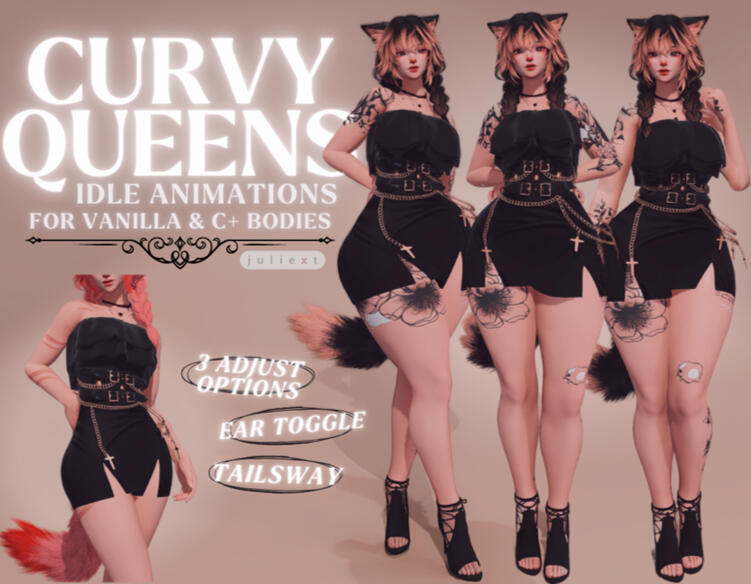 Curvy Queens | Idle Animations