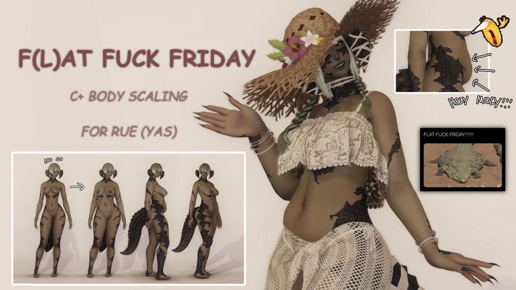 F(L)AT FUCK FRIDAY - C+ Preset for Rue