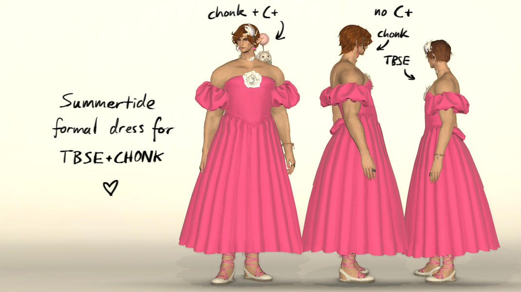 Summertide Formal Dress - TBSE and CHONK