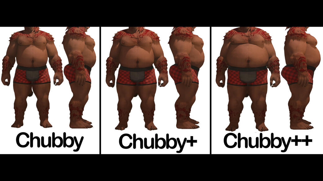 GET FATTER GET FATTER GET FATTER (HR3 chubby c+ scaling)