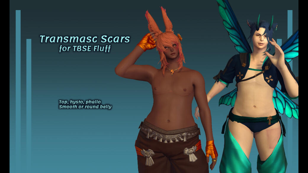 Transmasc Scars for TBSE Fluff