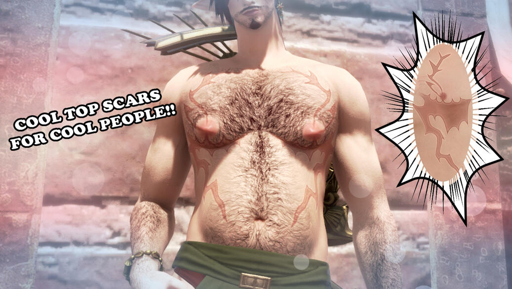 Cool Top Surgery Scars for Chonk