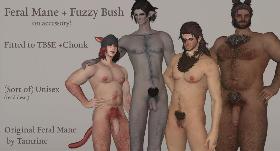 Feral Mane + Fuzzy Bush TBSE