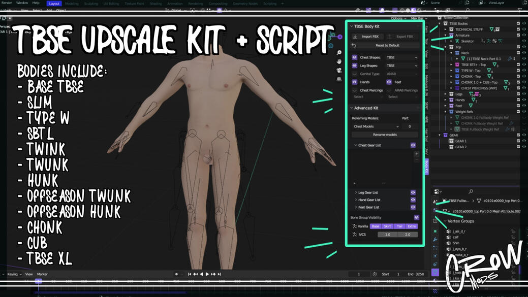 TBSE Upscale Kit + Script