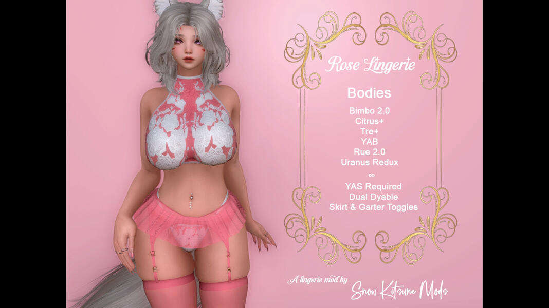 Snow Kitsune Mods
